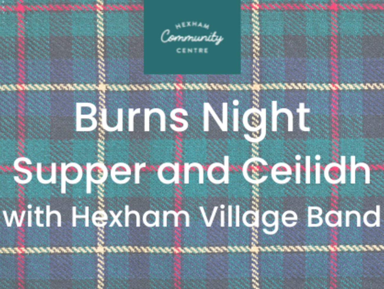 Burns Night Supper and Ceilidh