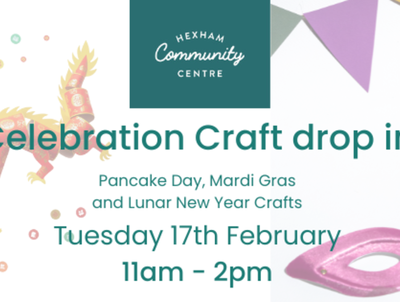 Celebration Craft Drop In